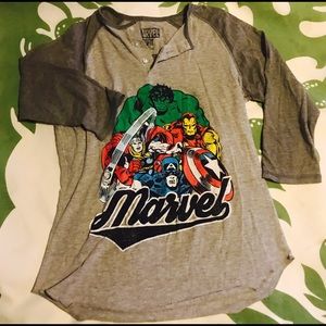 MARVEL COMIC RAGLAN!!